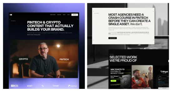 Kynda Creative website pages