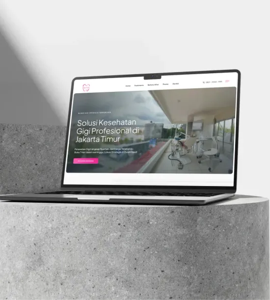 Blink Dental homepage hero