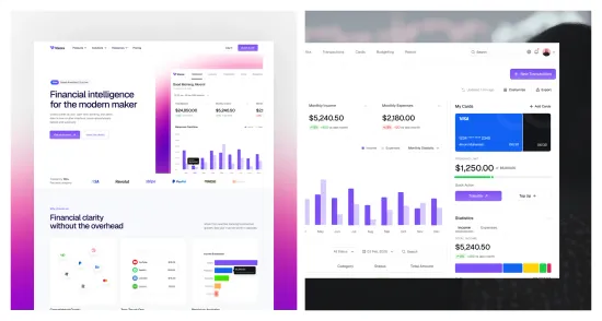 Vixora website pages