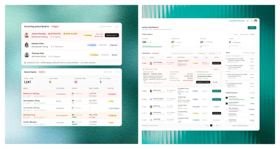 Rx-Flow website pages